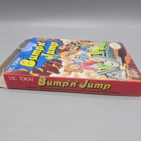 Bump 'n' Jump (Nintendo Entertainment Systes NES) Complete With Manual CIB 