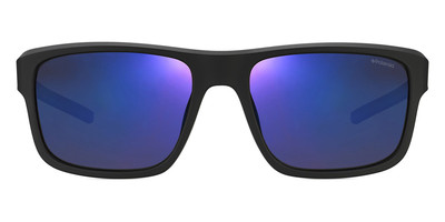 Polaroid 3018/S Sunglasses Men 0DL5 Matte Black Rectangle 55 New 100% Authentic