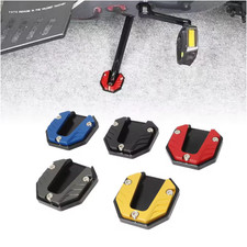Motorcycle Kickstand Foot Pad Extension Aluminum Side Stand Enlarger Support