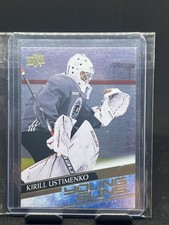 2020-21 Upper Deck #245 Kirill Ustimenko Silver Foil