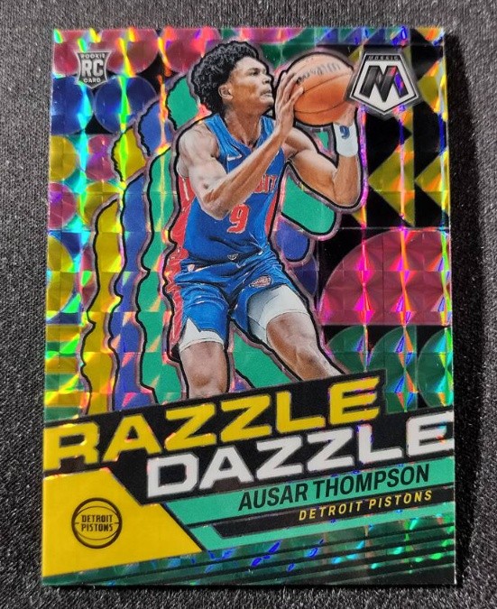Ausar Thompson 2023-24 Panini Mosaic RC Razzle Dazzle #8
