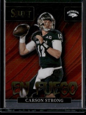 2022 Panini Select Draft Picks #EN-CS Carson Strong En Fuego