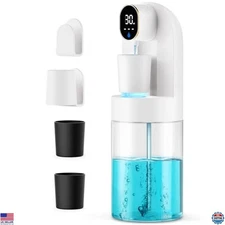 Touchless Automatic Mouthwash Dispenser, 21.12 oz, Wall Mounted, 4 Modes