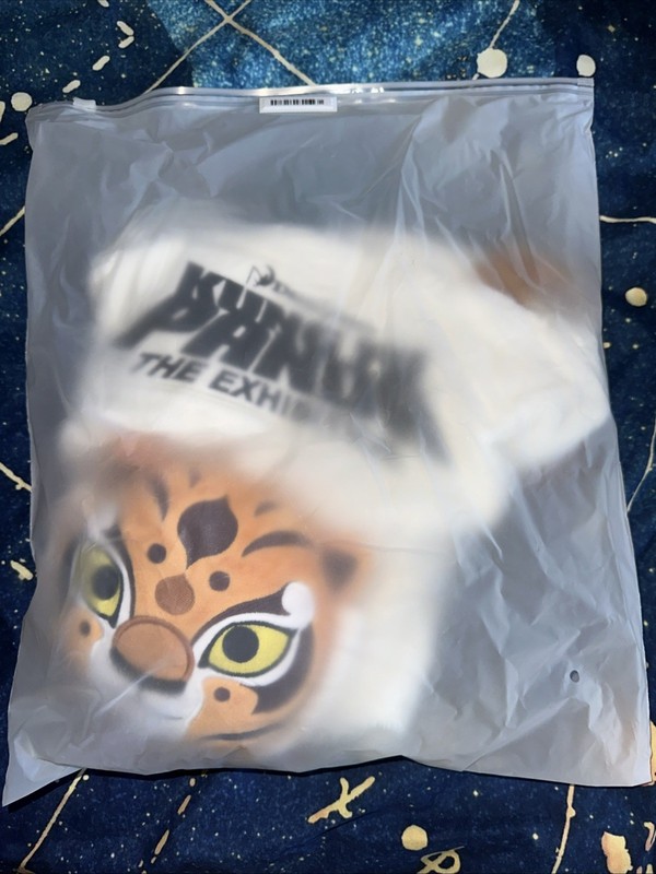 RARE Kung Fu Panda The Exhibition Push Tote Bag Tigress NEW China Exclusive