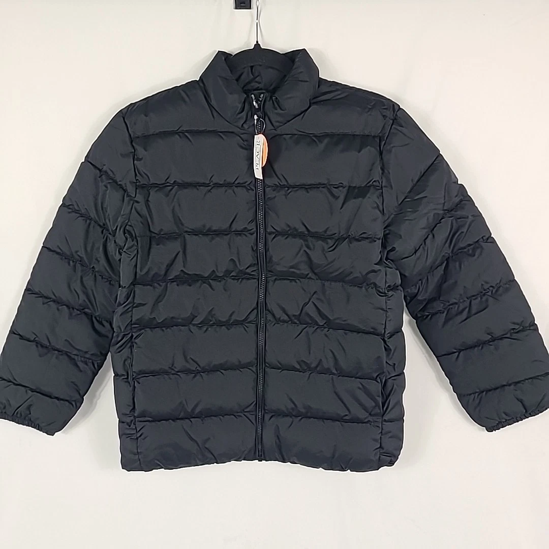 NWT CHILDRENS PLACE Black Puffer Jacket Sz XL (14)
