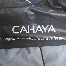 Cahaya E204 Foldable Height-Adjustable Sheet Music Stand Black