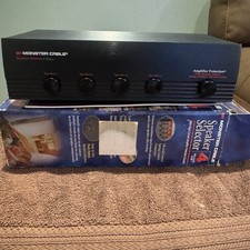 Monster Cable SS-4 4 Way Multi-Speaker Selector Switch - New Old Stock - In Box