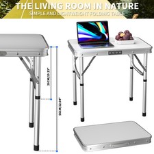 Campingtisch Klapptisch Klappbar Wohnwagen Falttisch Gartentisch Koffer Tisch de