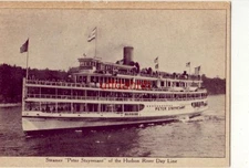 STEAMER "PETER STUYVESANT" of the HUDSON RIVER DAY LINE