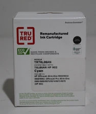 TRU RED Ink Cartridge Cyan Compatible HP 902 for HP OfficeJet  T6L86AN TRT6L86A