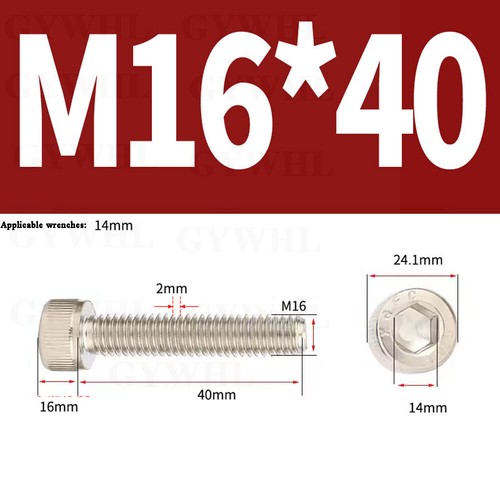 Nickel Plated Cap Screws Hexagon Socket Head Allen Key Bolts High Tensile 12.9 - Picture 220 of 254