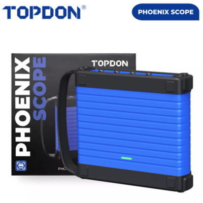2025 TOPDON Phoenix Scope 4-Channel Automotive Oscilloscope w Phoenix Max/Smart 
