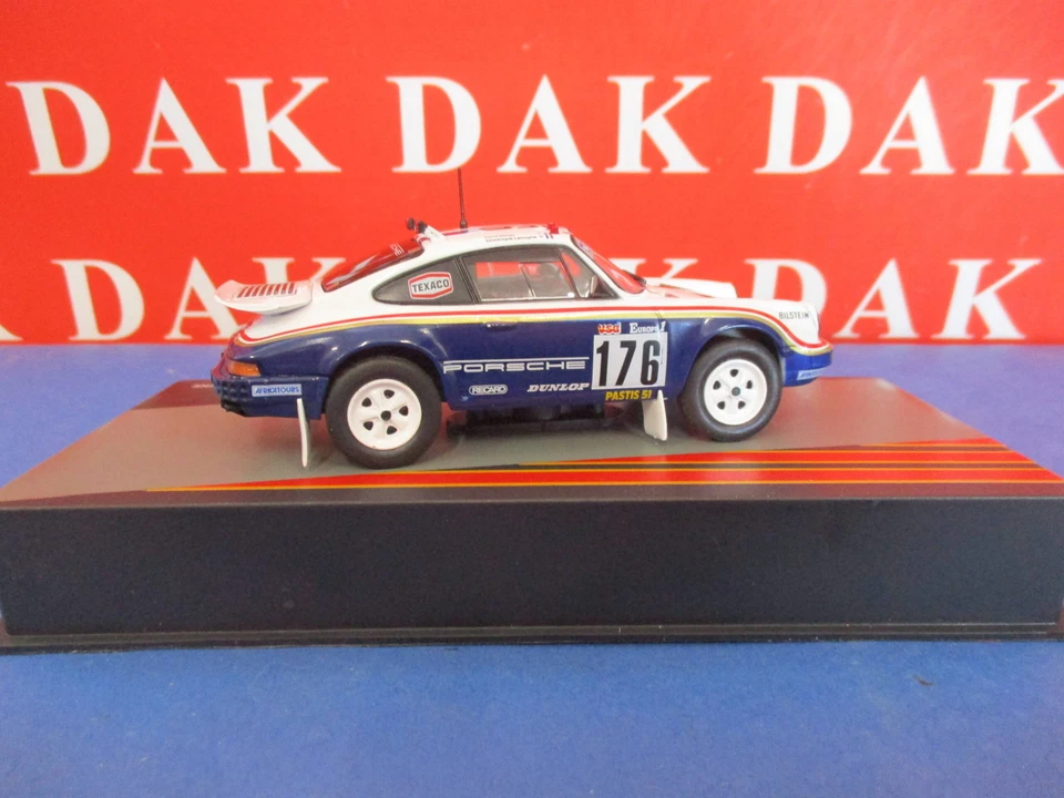 Die cast 1/43 Modellino Auto Porsche 911 (953) Rally Paris Dakar 1984 R. Metge - Immagine 4 di 4