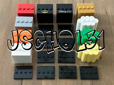 Lot of 10 LEGO Minifigure Display Stands - You Pick Color & Quantity -Free Ship
