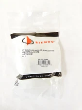 Siemon CT-C5-02 Category 5E Angled Single CT Coupler T568A/B White