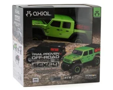 Axial SCX24 Jeep JT Gladiator 1/24 Scale 4WD RTR Ready To Run Crawler Green