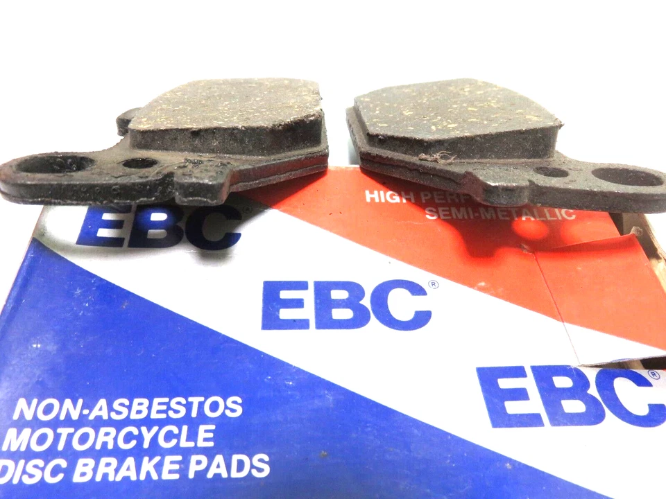 Novas pastilhas de freio dianteiro Yamaha RD250 XS250 RD400 XS400 XS750 XS850 XS1100 EBC FA41 - Imagem 4 de 4