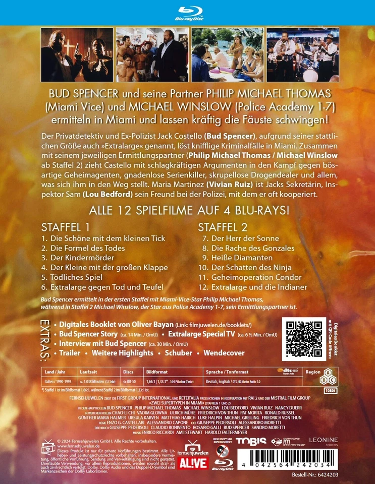 Zwei Supertypen in Miami - Die Bud Spencer EXTRALARGE Gesamtedition [Blu-ray] - Bild 2 von 4