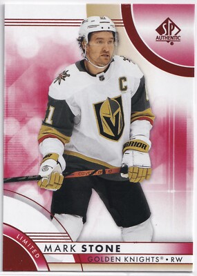 2023-24 Upper Deck SP Authentic Mark Stone Limited Red #44 Vegas Golden Knights