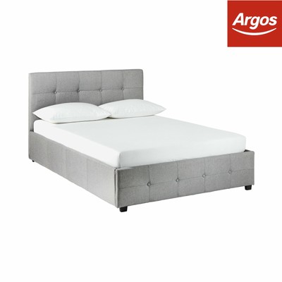 Argos Home Eros Ottoman Double Bed Frame Grey Ebay