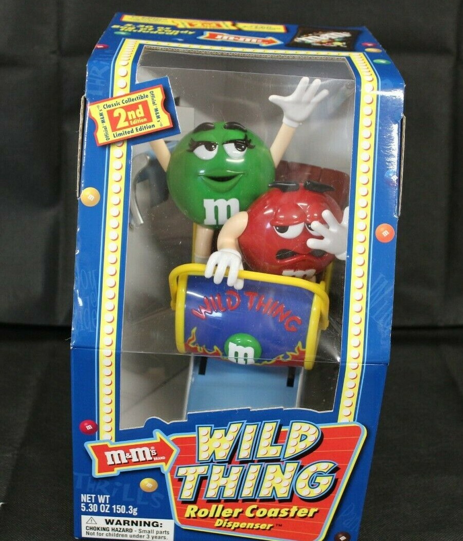 M&M Wild Thing Roller Coaster Candy Dispenser Toy No Candy | eBay