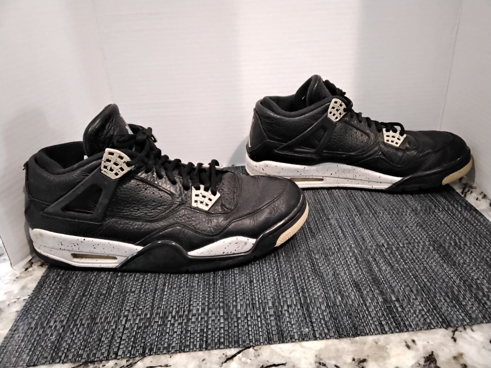 Nike Air Jordan 4 Retro OREO Sz 9.5 BEATERS 314254 003 eBay