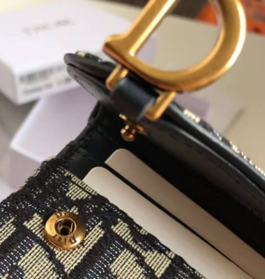 Women's Jacquard Dior saddle wallet | eBay
