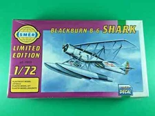 SMER Limited Edition BLACKBURN B-6 SHARK Plastic Model Kit#0853 1:72 Scale