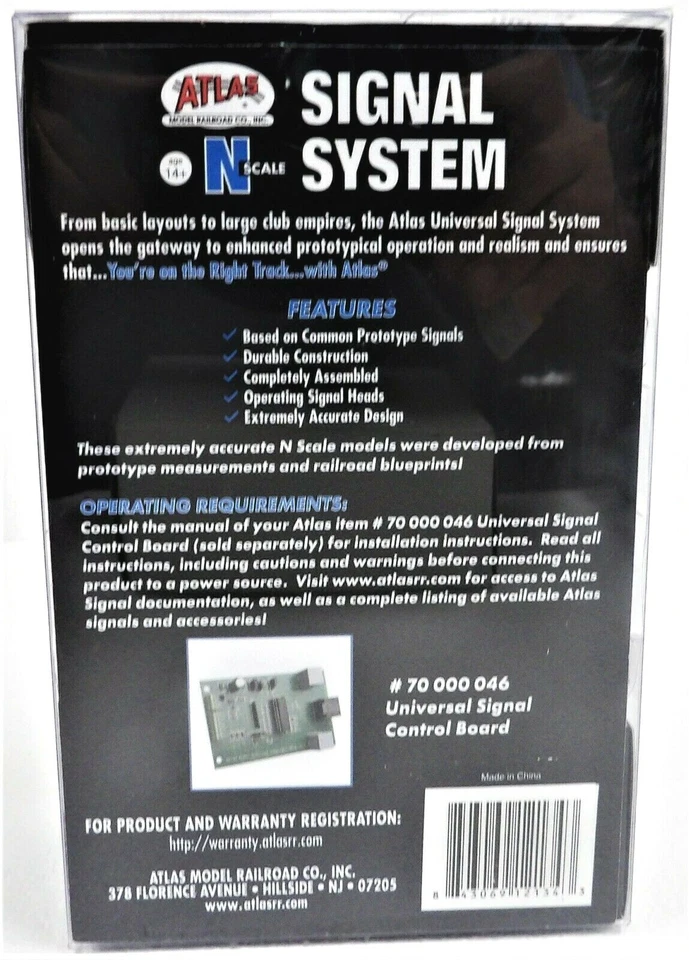 N Scale Atlas 70000104 Bi-Directional Type G Signal Common Cathode - Image 2 of 4