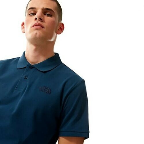 THE NORTH FACE Polo Hombre Slim Boy Camiseta Piqué Algodón Monterey NF00CG71 - Picture 9 of 14
