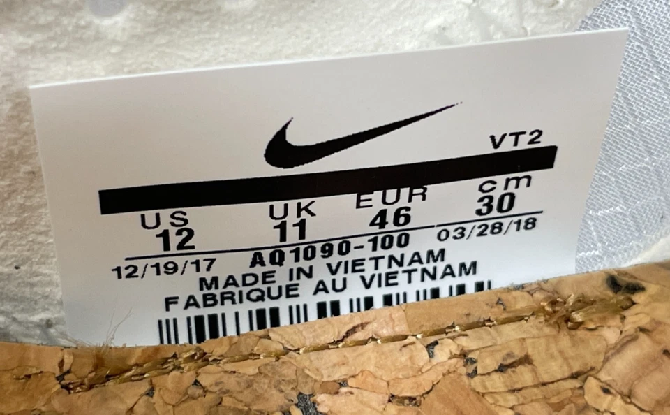 Nike React Element 87, Sz: UK 11, EU 46, US 12, AQ1090-100, Sail - Light Bone - Image 2 of 4