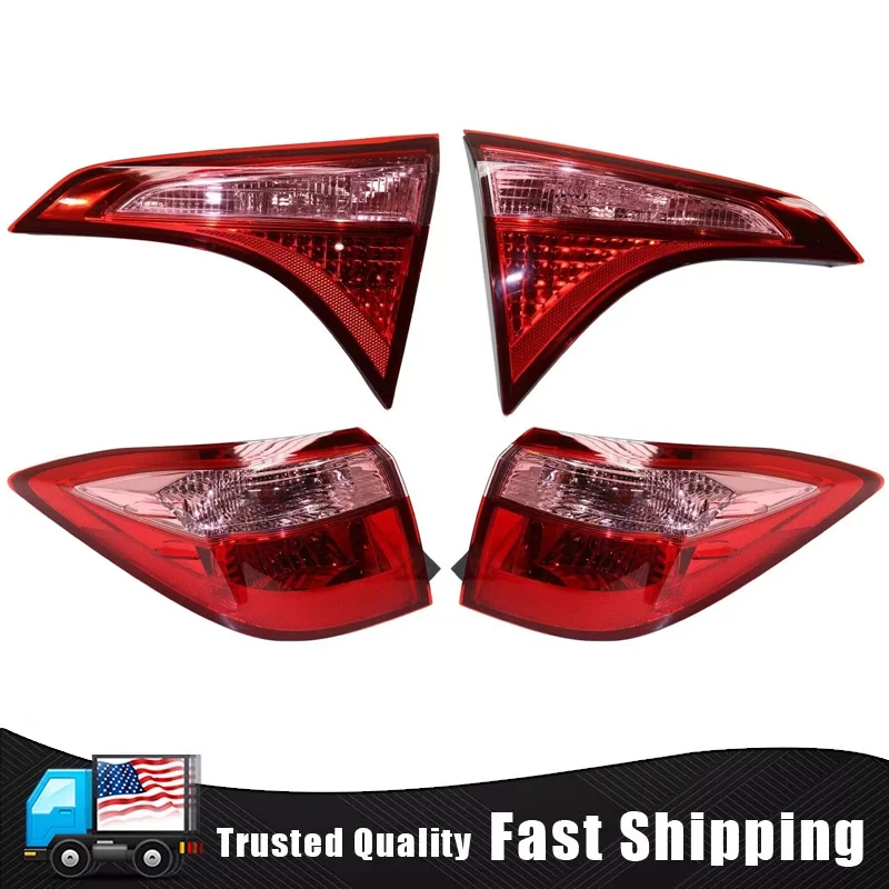 Luces traseras para Toyota Corolla 2017-2018 2019 luces traseras exteriores interiores izquierda derecha Foto 2 de 4