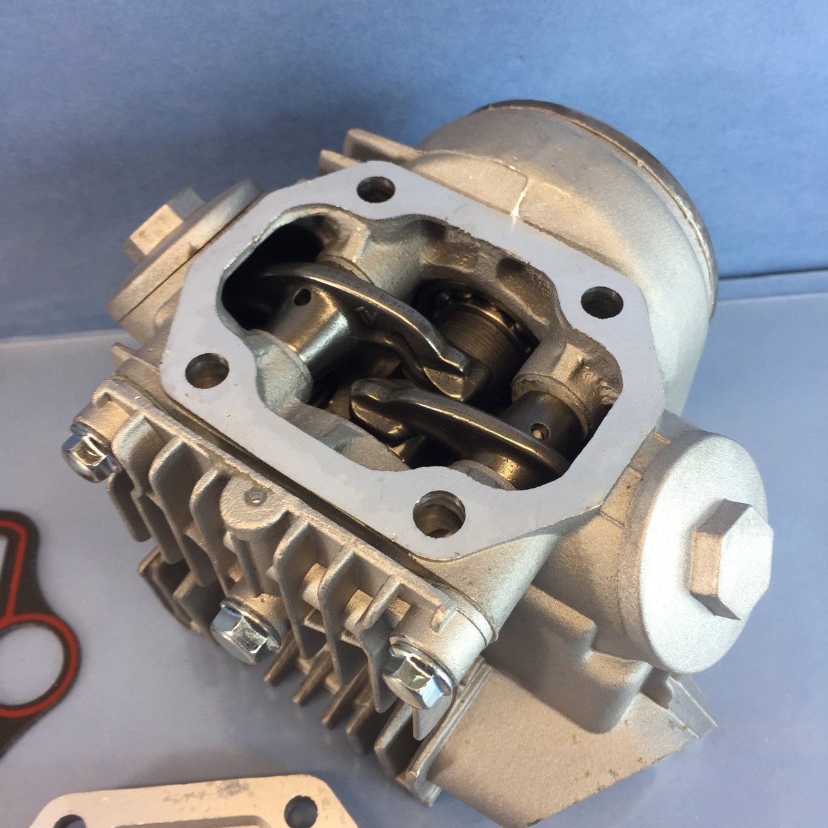 Complete Top End Rebuild Kit – Cylinder Head Piston Gasket For Honda 70cc Bikes (CL70 CT70 XR70R CRF70F)