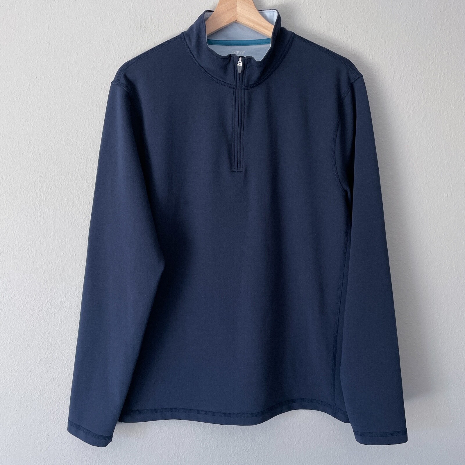 J. Crew Factory Performance Half-Zip Pullover Men… - image 1