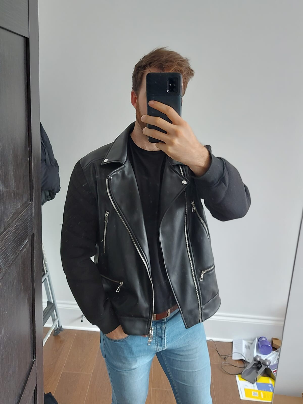 Bond Brothers Zara Giacca Ecopelle Giubbotto Chiodo Zara Bambina