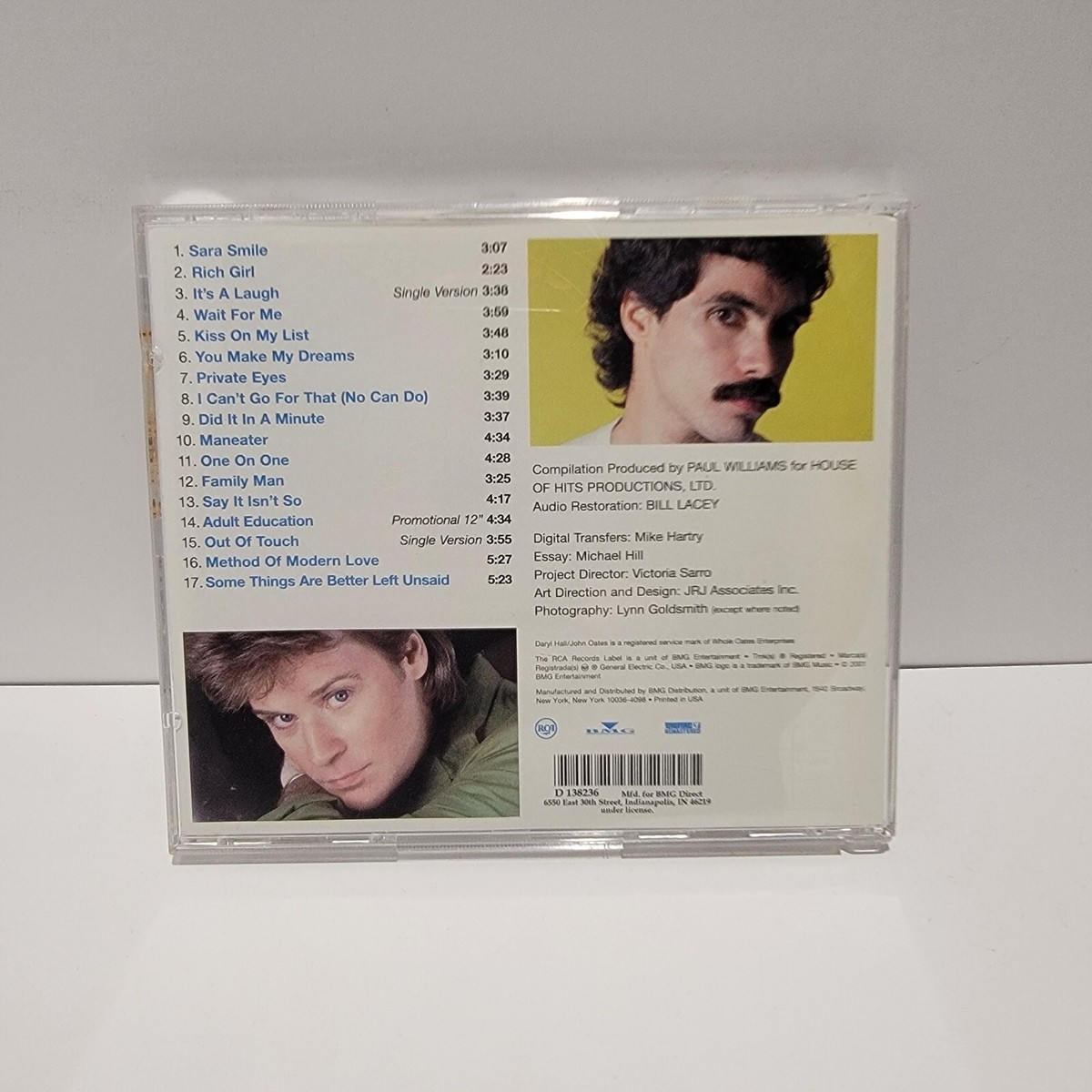 専用 Daryl Hall & John Oates +3 DARYL HALL JOHN OATES Japan'91 Sealed Tall 3
