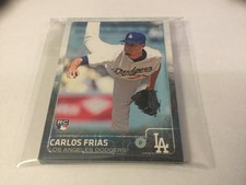 2015 Topps Carlos Frias RC #434 Lot (12) Los Angeles Dodgers