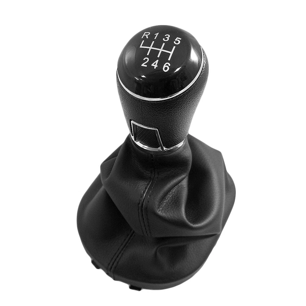 6 Speed Gear Shift Knob Gaiter Boot Frame For VW Caddy MK II 2 03