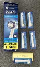 ORAL-B 4-PK PRECISION CLEAN + 1 CROSS ACTION TOOTHBRUSH REPLACEMENT BRUSH HEADS