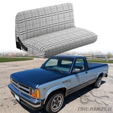 For 1987-1989 Dodge Dakota Full Size Truck Saddle Blanket Bench Seat Cover Grey For 1987-1989 Dodge Dakota Full Size Truck Saddle Blanket Bench Seat Cover Grey