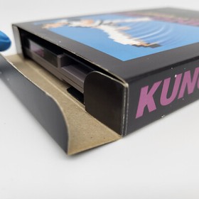 Kung Fu Nintendo NES Black Box 5 Schrauben Hangtab Early Print - Near Mint - USA