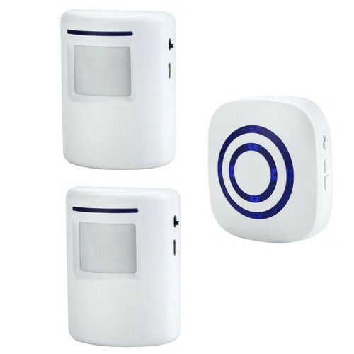 Wireless Entry Door Bell Welcome Motion Sensor Detector Gate Chime Alert Alarm - Picture 9 of 11