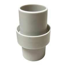 1.5" Male Gray-White Vacuum Hose Connector Replacement AXV092 for Pool Cleaner