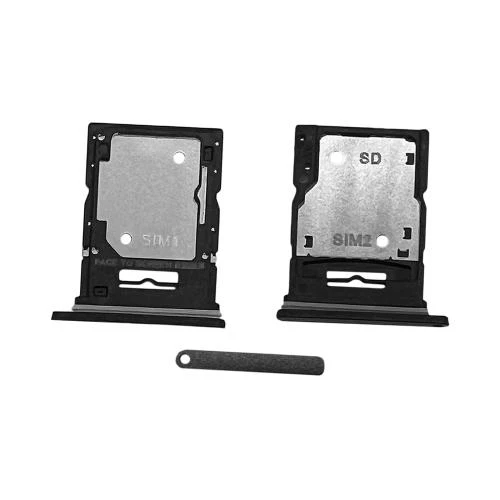 Carrello SIM Di Ricambio Per OPPO A72 4G CPH2067 – Slot Card E SD Nero
