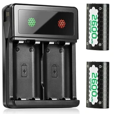 2*5520 mWh Rechargeable Controller Battery Pack for Xbox Series X|S/Xbox One