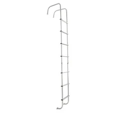 Upgraded 113" Rear Exterior Straight Ladder For RV- Powder Coated #139.21 LA-401