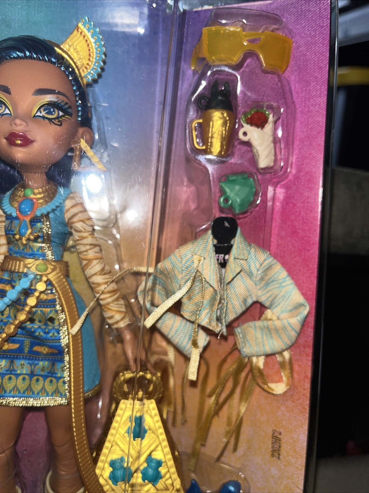 Monster High Cleo De Nile Doll with Tut Mattel Toys - ToyWiz