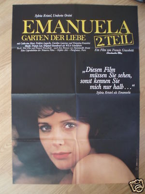 Sex Erotic Emmanuelle 2 Rare German 1sh Sylvia Kristel B Style Poster Ebay