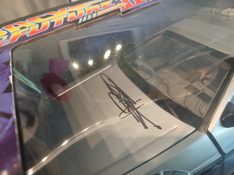 Back To The Future 2 1/15th Scale DeLorean Time Machine (Autographed) - Image 3 of 4
