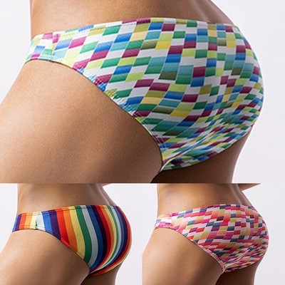 Stylische Unterwäsche farblich passende bunte Dessous Low Waist wunderschön